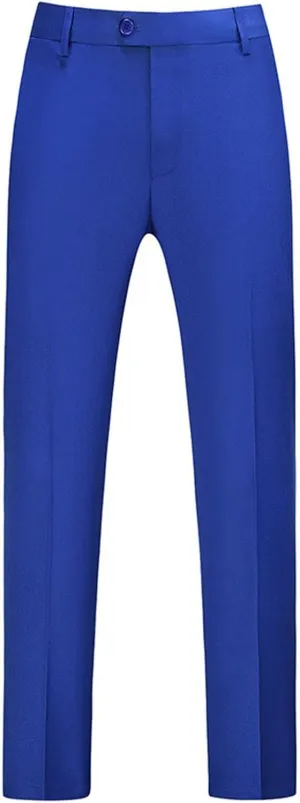 Mens Slim Fit Golf Pants Stretch Flat Front Straight Leg Chinos Dress Pant Big and Tall Casual Wrinkle Free Suit Pant