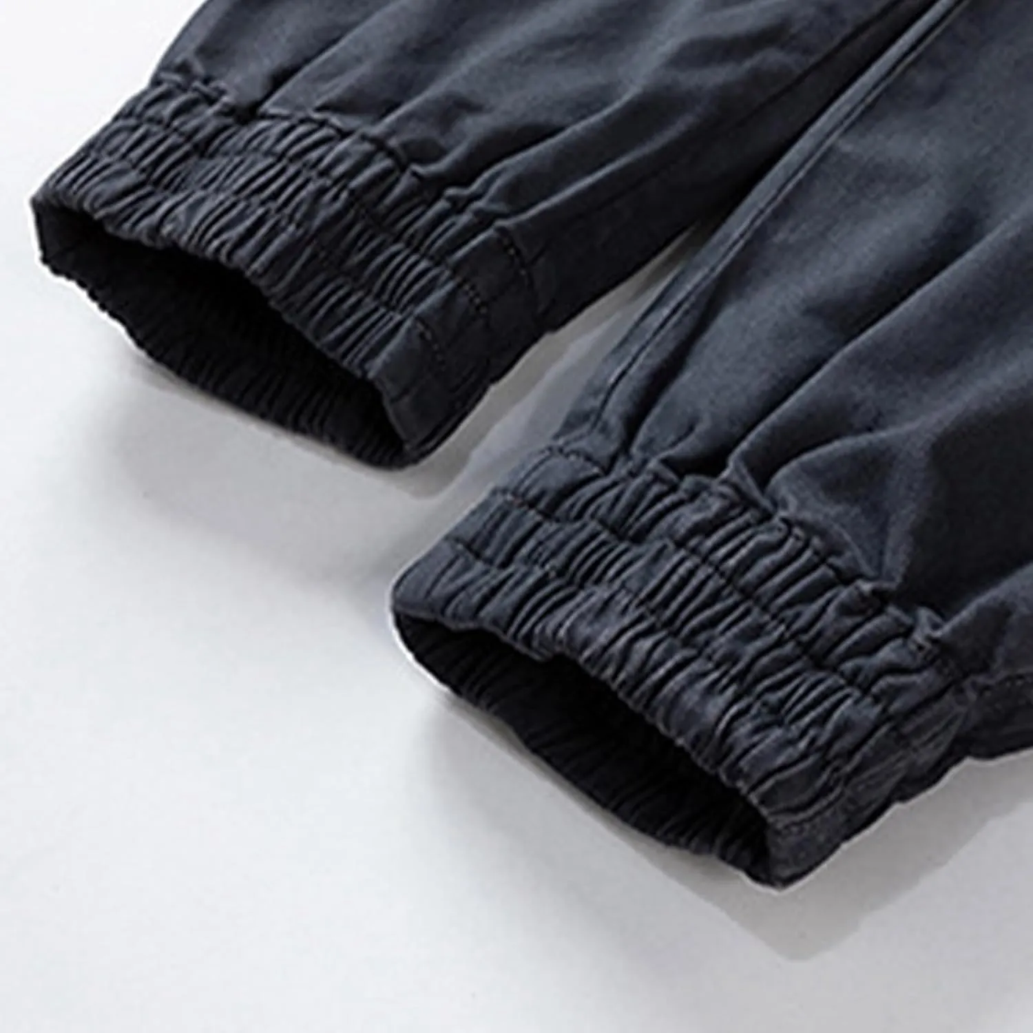 Men's Slim-Fit Stretch Cargo Pant Waterproof Hiking Pants, Slim Fit Cargo Joggers, Stretch Outdoor Pants with Pockets