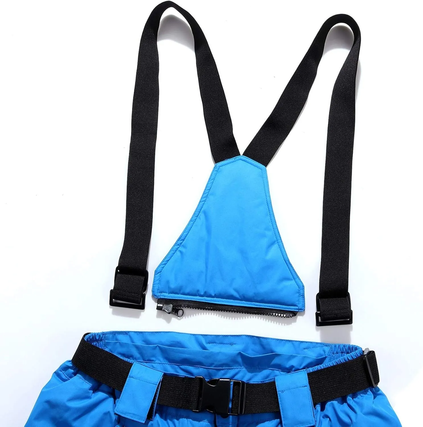 Mens Snow Pants Waterproof Insulated Baggy Snowboard Pants Winter Outdoor Ski Bibs Paired with a Ski Jacket