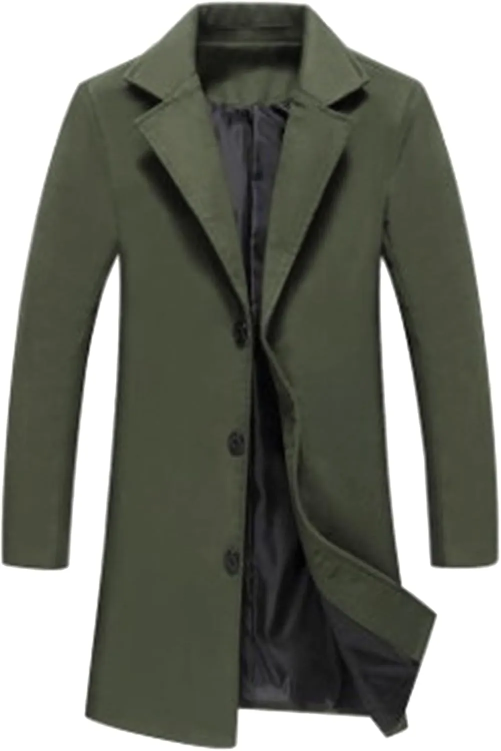 Mens T Shirts Winter Coat Lapel Collar Long Sleeve Padded Leather Jacket Vintage Thicken Coat Sheepskin Jacket Long