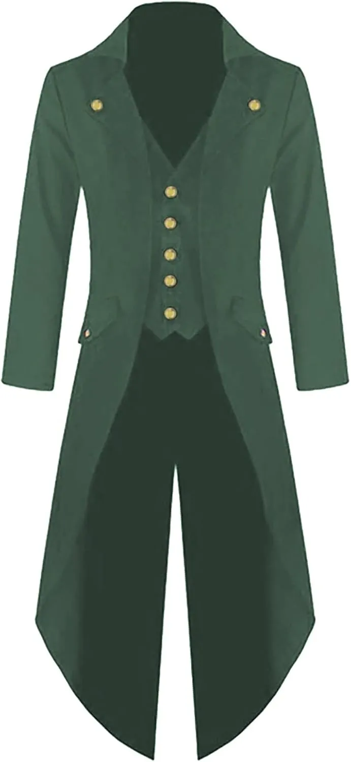 Mens Trench Coat Fall Winter Windbreaker Overcoat Praty Outwear Winter Pea Coat Business Overcoat Mens Long Trench