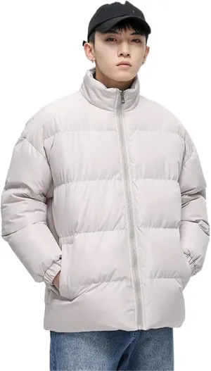 OTFTHPCW Men's winter cotton Hong Kong style down jacket
