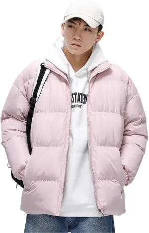 OTFTHPCW Men's winter cotton Hong Kong style down jacket