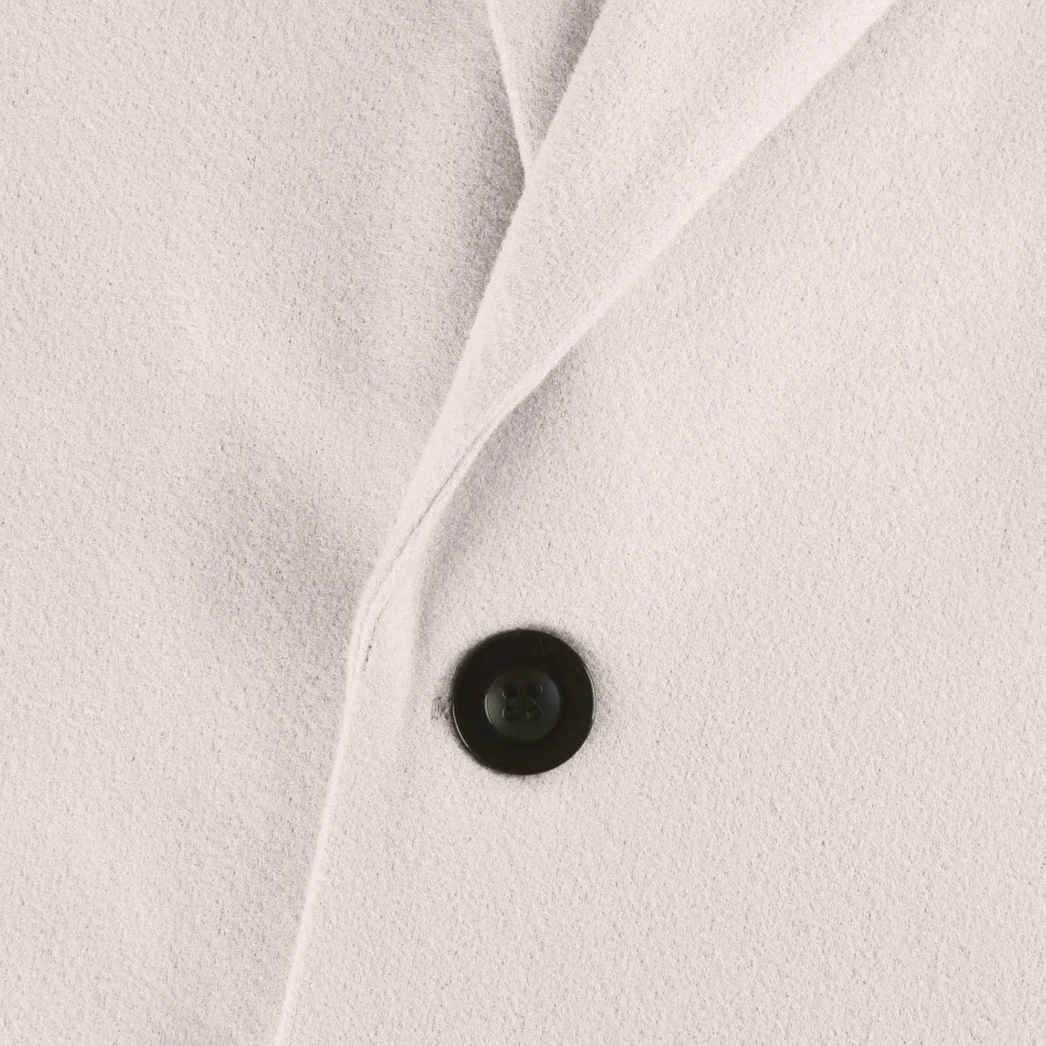 Pea Coats for Women Trendy Lapel Button 3/4 Sleeve Coats Winter Double Breasted Wool Coats with Pockets