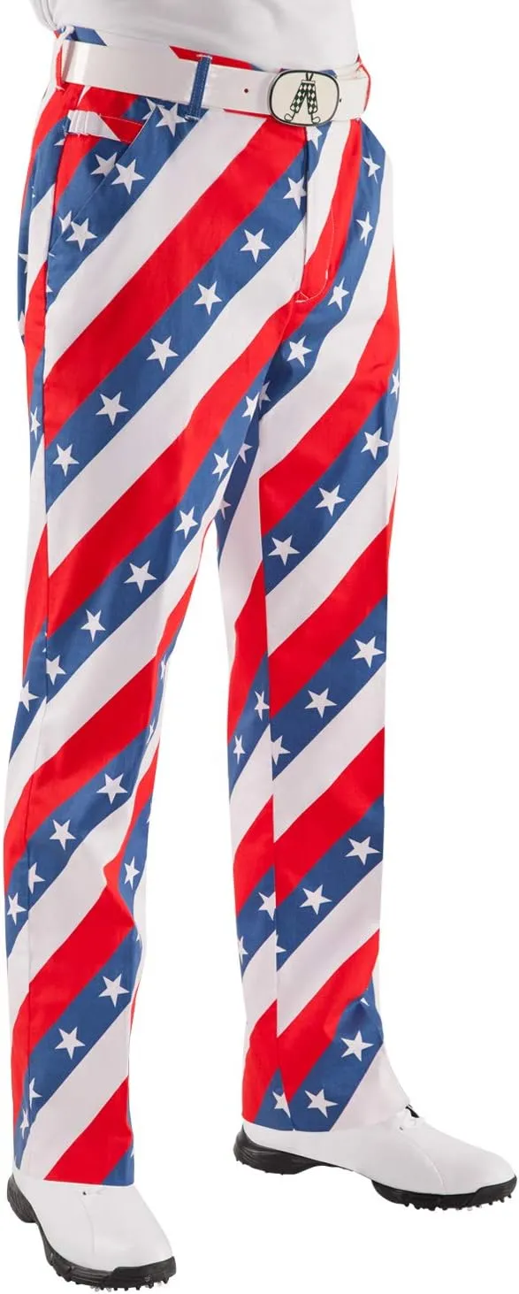 Royal & Awesome Mens Golf Pants, Golf Pants Men Relaxed Fit, Plaid Pants Men