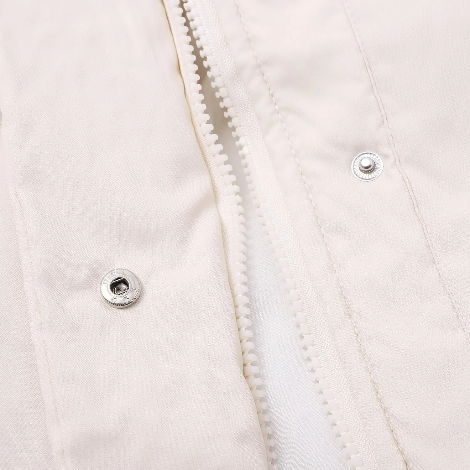 SHAOBGE Packable Puffer Jacket Women Women's Solid Color Loose And Thickened Standing Collar Bread Winter