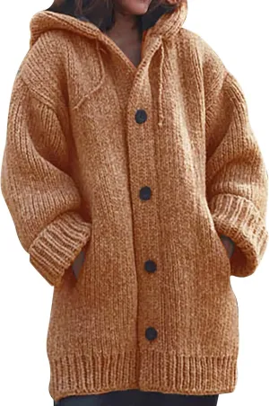 SHAOBGE plus Size Coats for Women 5x Winter Thick Autumn And Winter Sweater Large Size Knit Sweater Womens plus Size
