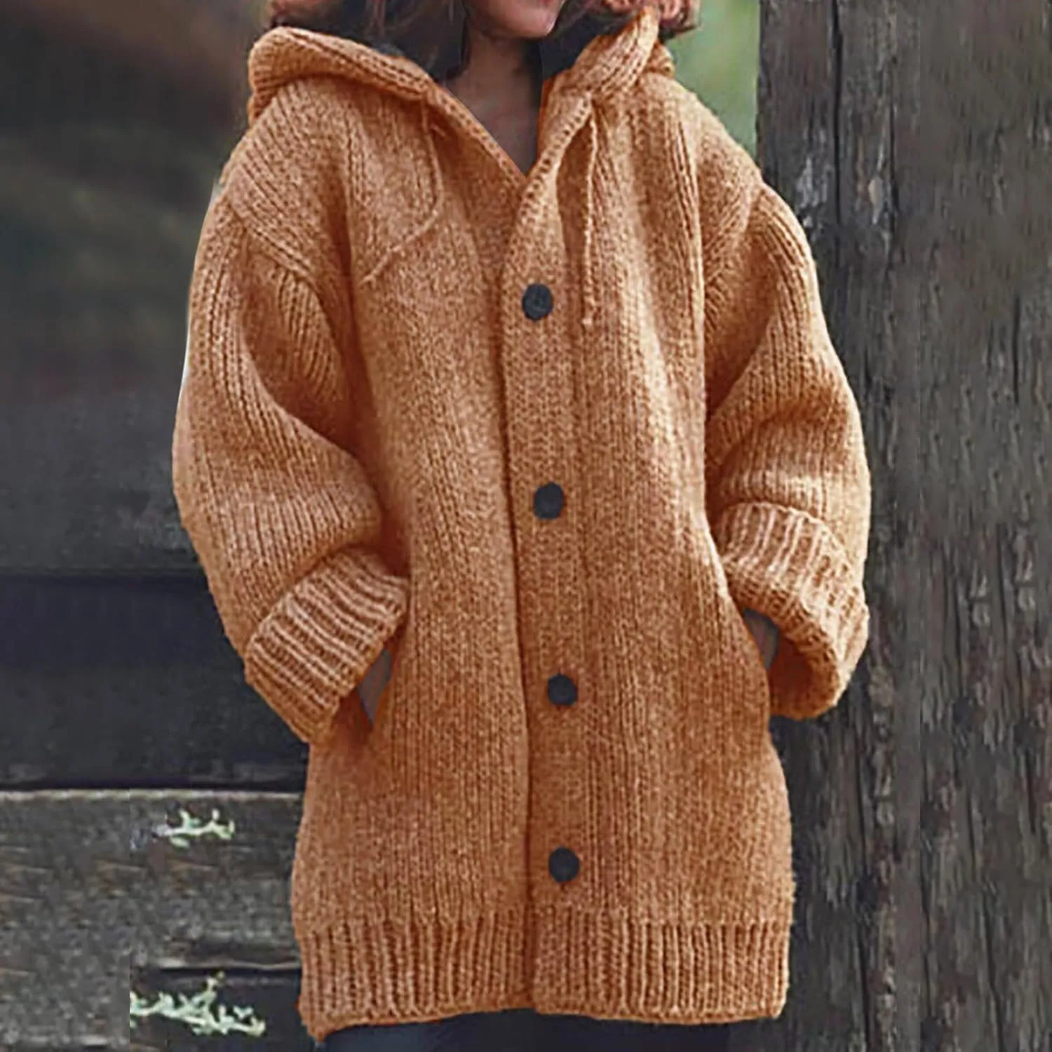 SHAOBGE plus Size Coats for Women 5x Winter Thick Autumn And Winter Sweater Large Size Knit Sweater Womens plus Size