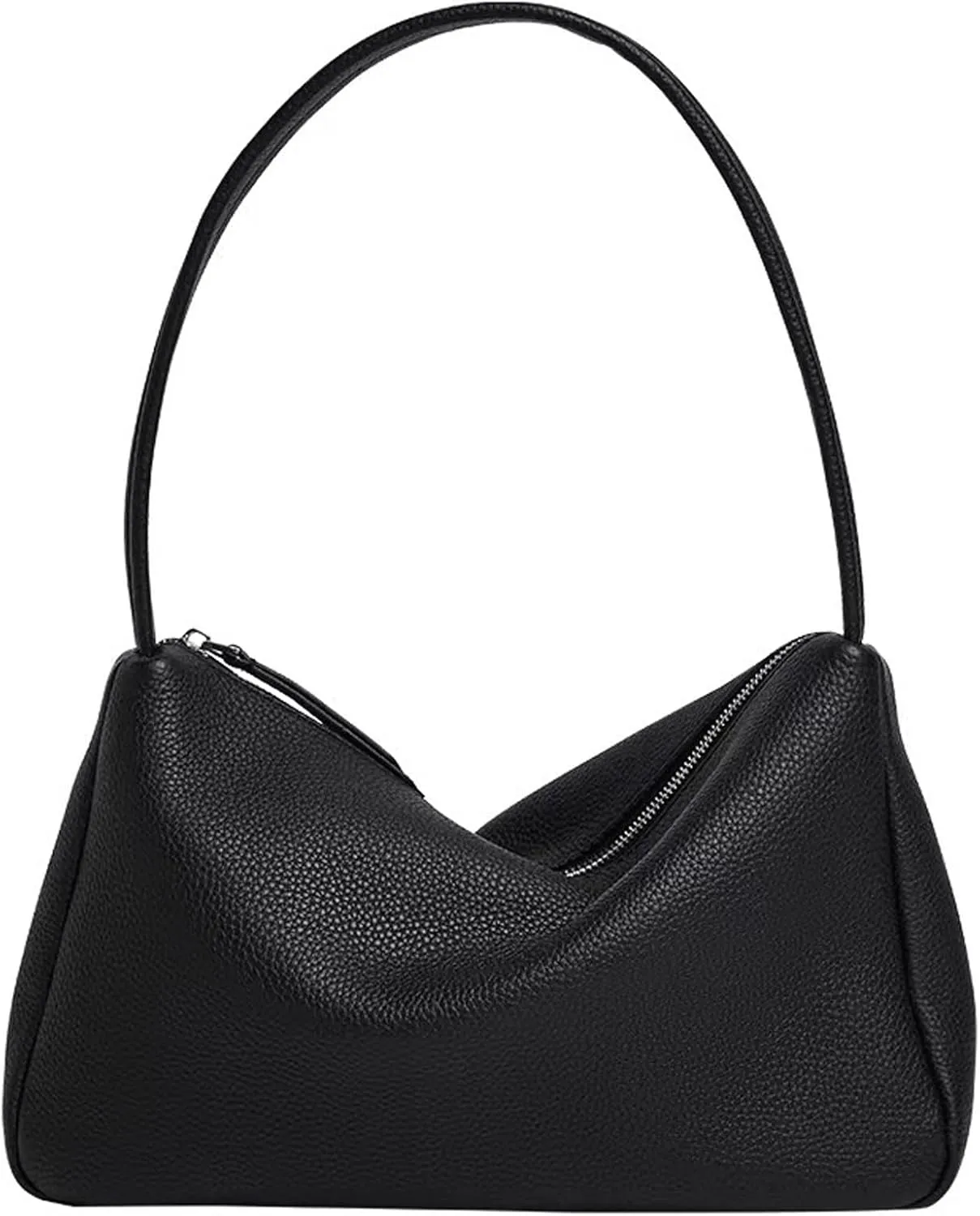 Shoulder Bags Single Shoulder Underarm Bag Simple Soft Hobo Bag Portable Leather Women