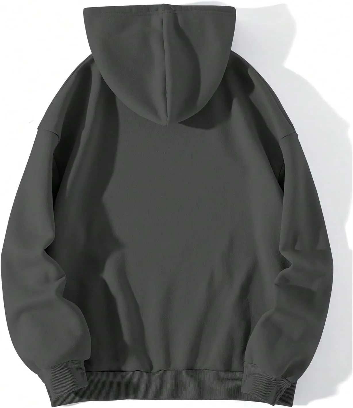 SOLY HUX Women's Drawstring Hoodies Drop Shoulder Long Sleeve Oversized Sweatshirt Pullover Tops