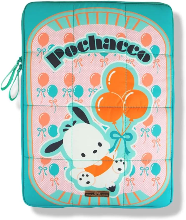 Sonix x Sanrio | Puffy Laptop Sleeve | 15-16 Inch, Quilted Pillow Puffer Laptop Carrying Case, Computer Sleeve | Pochacco Retro Vibes