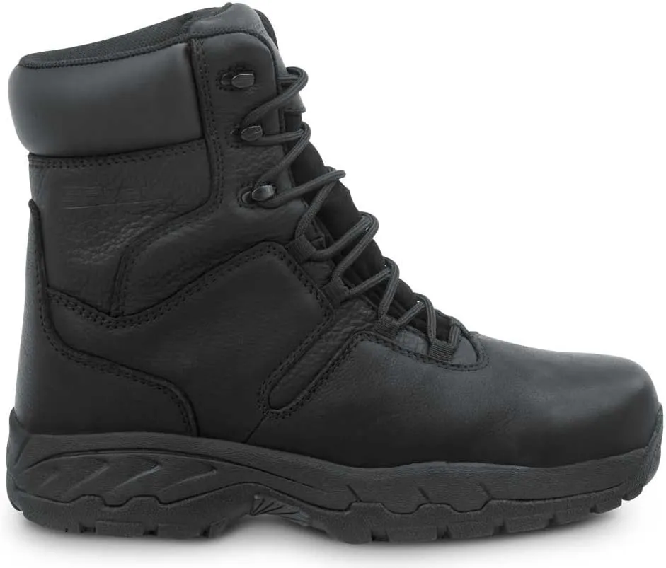 SR Max Bear, Men's, Black, Comp Toe, EH, Waterproof, Insulated Slip Resistant 8 Inch Work Boot