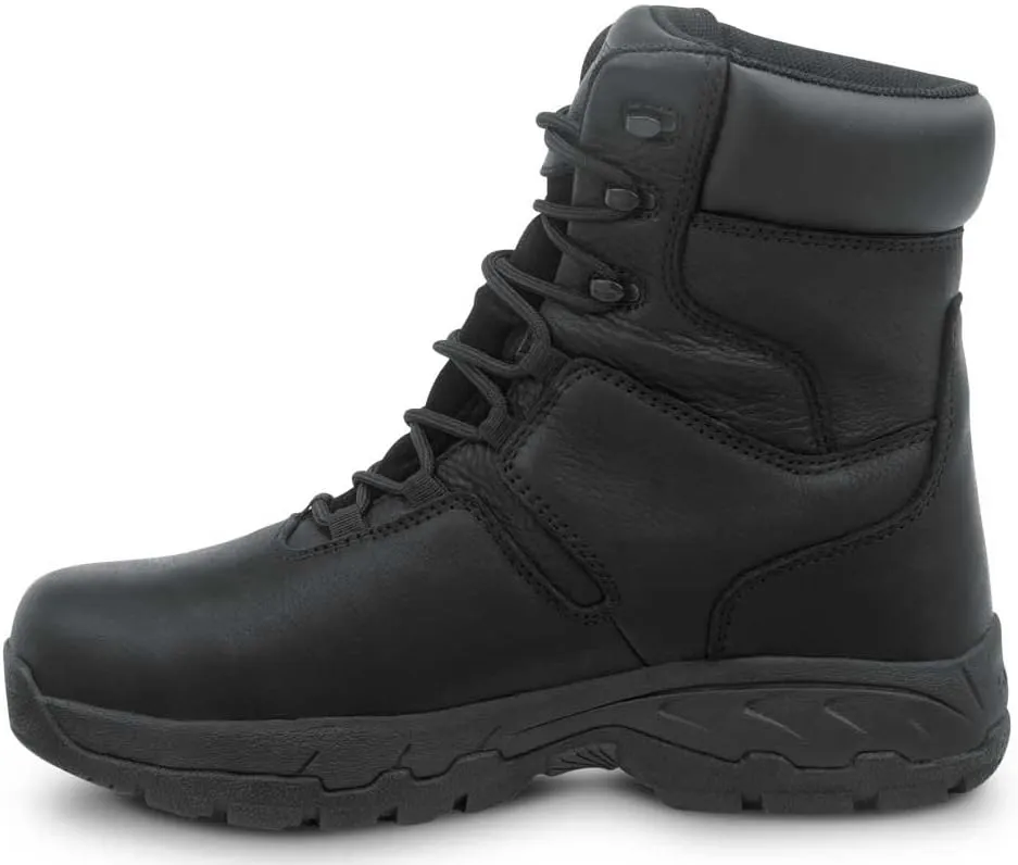 SR Max Bear, Men's, Black, Comp Toe, EH, Waterproof, Insulated Slip Resistant 8 Inch Work Boot
