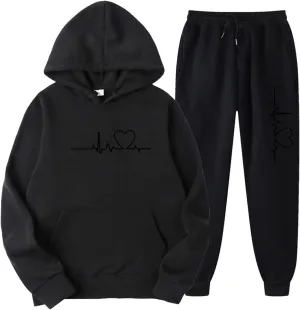 Straight Leg Cargo Sweatpants Women Blocking Gradient Casual Pants Side Pockets Leg Opening Drawstring Seasonal