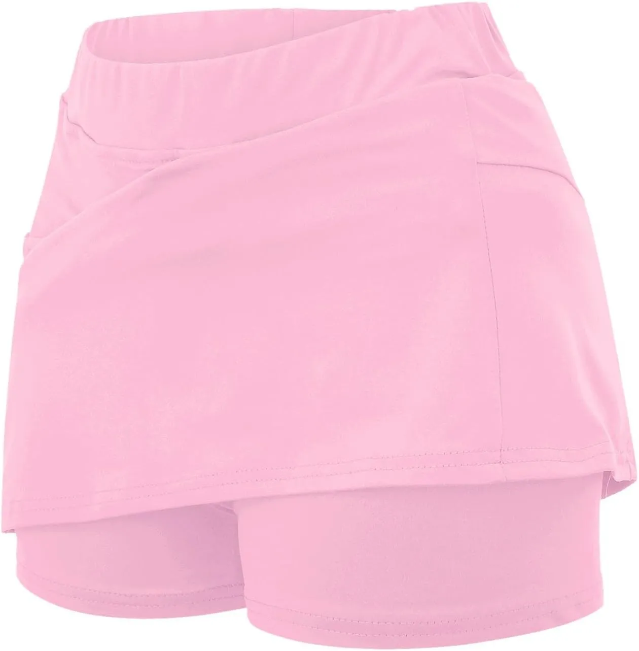 Summer Skorts For Women 2025 Trendy Lightweight Skirt Athletic Inner Shorts Running Tennis Golf Workout Leggings