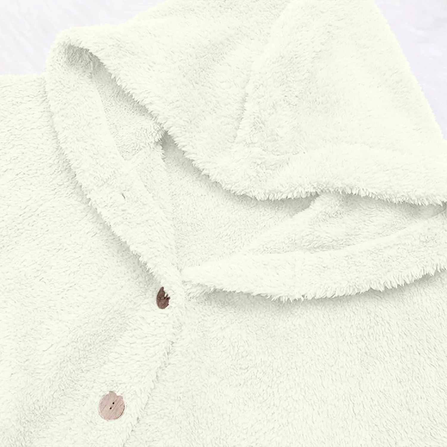 TARIENDY Bed Jackets for Women Women's Soft Fleece Lined Jackets Long Sleeve Coats Button Down Cozy Outerwear 2025 Winter