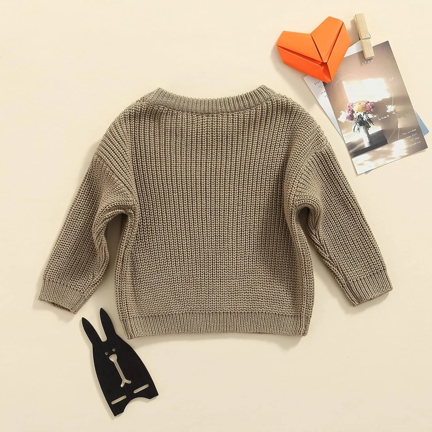 Toddler Baby Girl Boy Knit Football Sweater Long Sleeve Pumpkin Sweasthirt Fall Winter Clothes Football Outfit