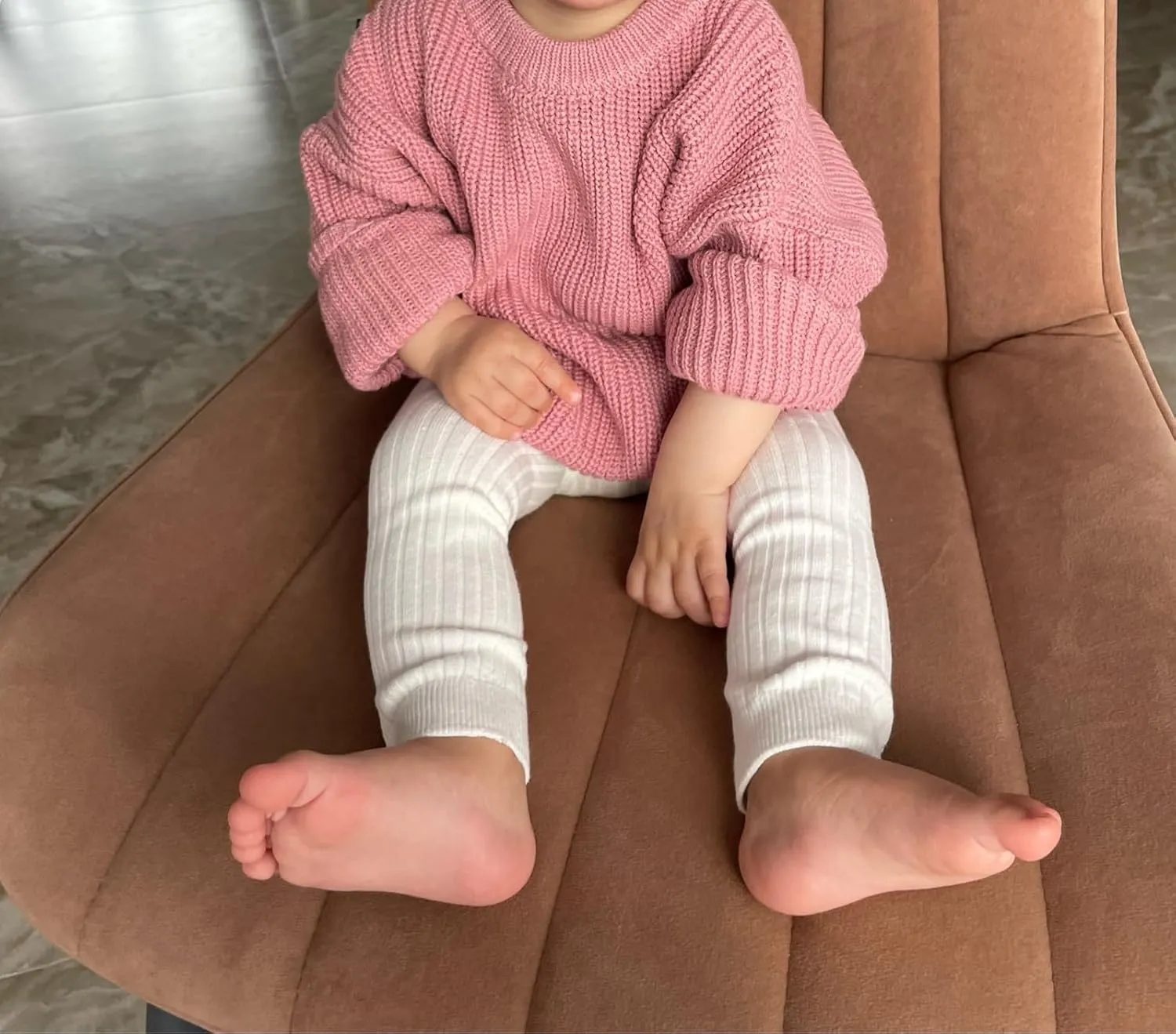 Toddler Baby Girl Boy Knit Football Sweater Long Sleeve Pumpkin Sweasthirt Fall Winter Clothes Football Outfit