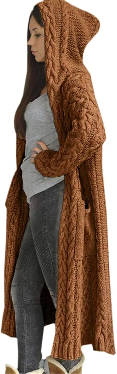 Trench Coats for Women Women Cardigan Breasted Large Long Single Sleeves Coat Women's Coat Double-Breasted Classic