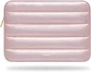 VANDEL - The Original Puffy Laptop Sleeve 13-14 Inch. White Laptop Sleeve for Women. Carrying Case Cover MacBook Pro 14 in, MacBook Air 13 Inch, iPad Pro 12.9, Dell, Asus, HP