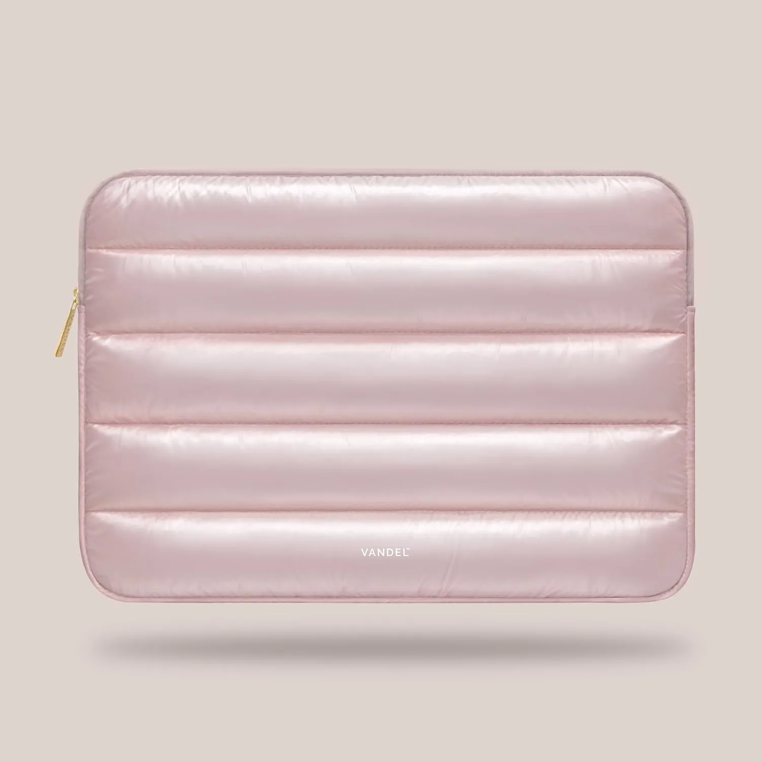 VANDEL - The Original Puffy Laptop Sleeve 13-14 Inch. White Laptop Sleeve for Women. Carrying Case Cover MacBook Pro 14 in, MacBook Air 13 Inch, iPad Pro 12.9, Dell, Asus, HP