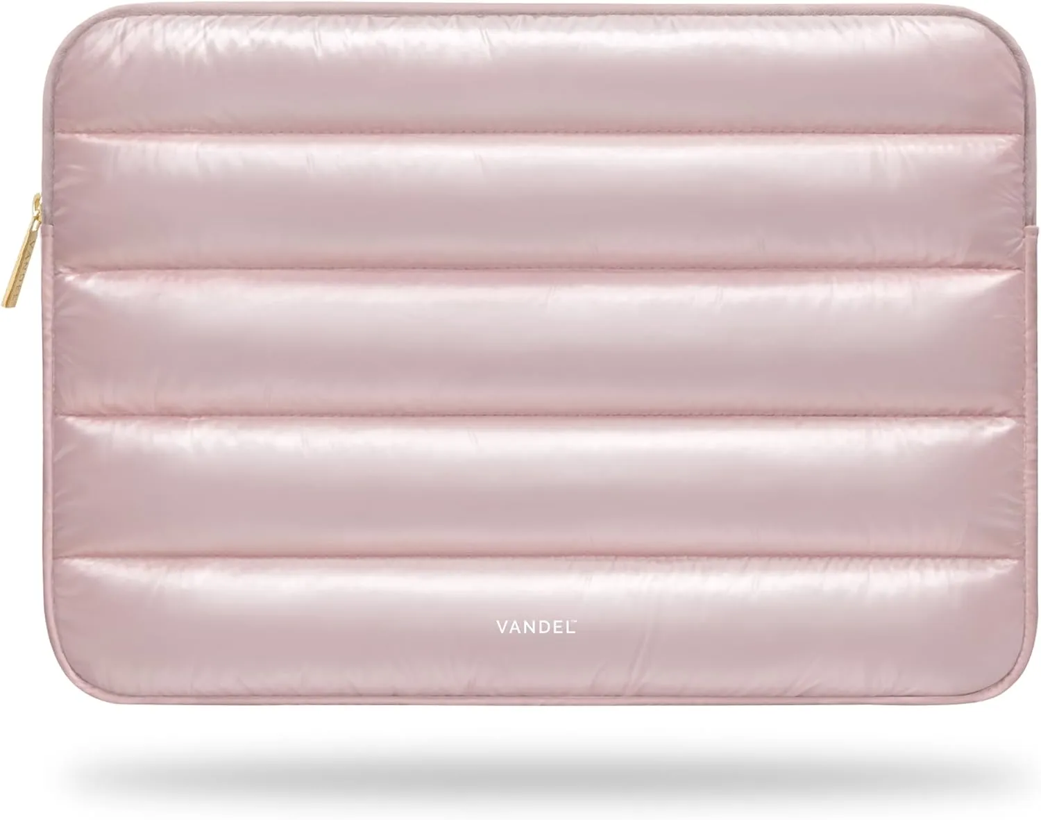 VANDEL - The Original Puffy Laptop Sleeve 13-14 Inch. White Laptop Sleeve for Women. Carrying Case Cover MacBook Pro 14 in, MacBook Air 13 Inch, iPad Pro 12.9, Dell, Asus, HP