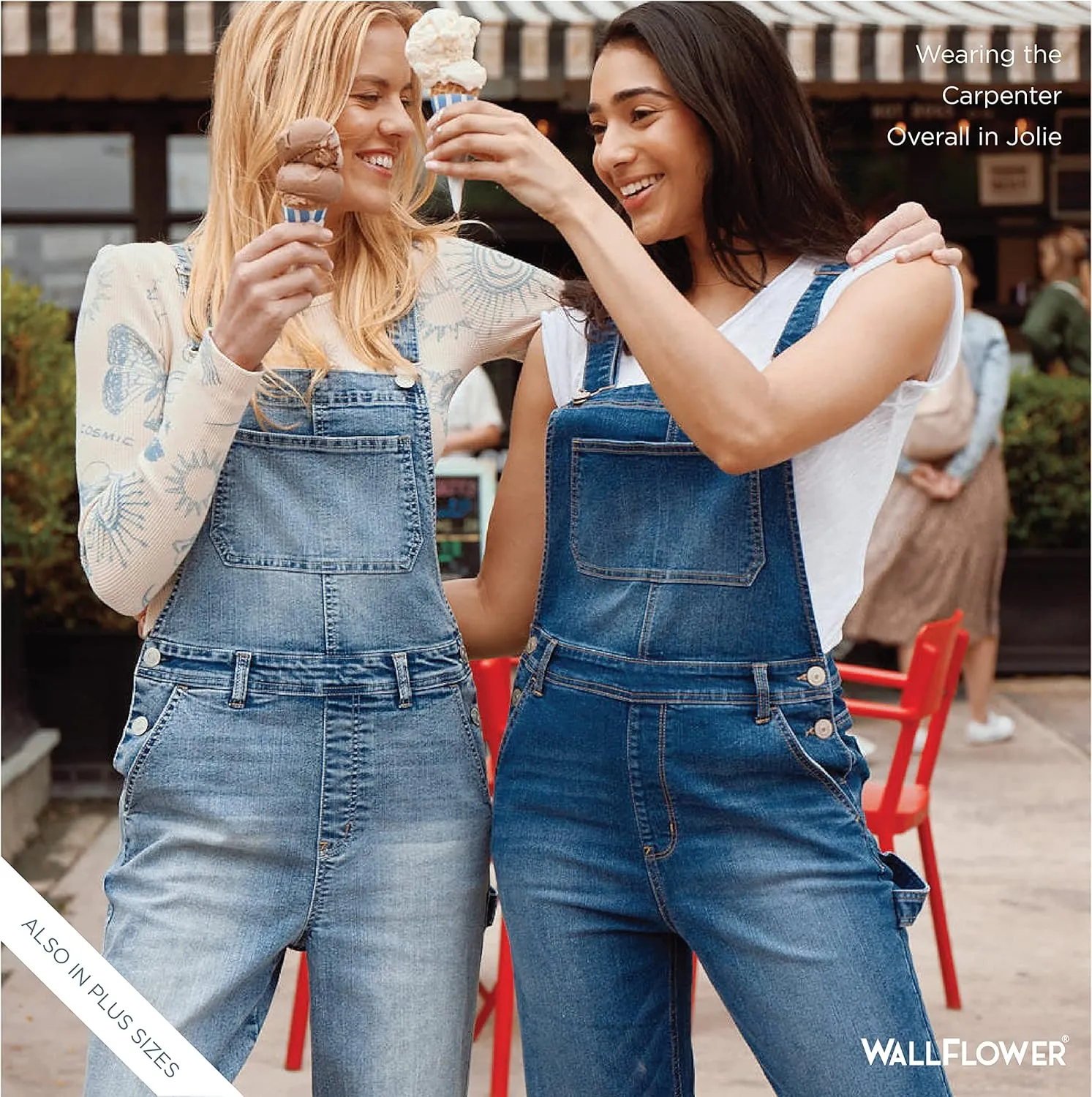 WallFlower Women's Overalls Juniors