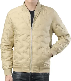 Warm Water Resistant Puffy Hooded Casual Loose Stand Up Collar Jacket with Removable Hood Packable Puffer Jacket