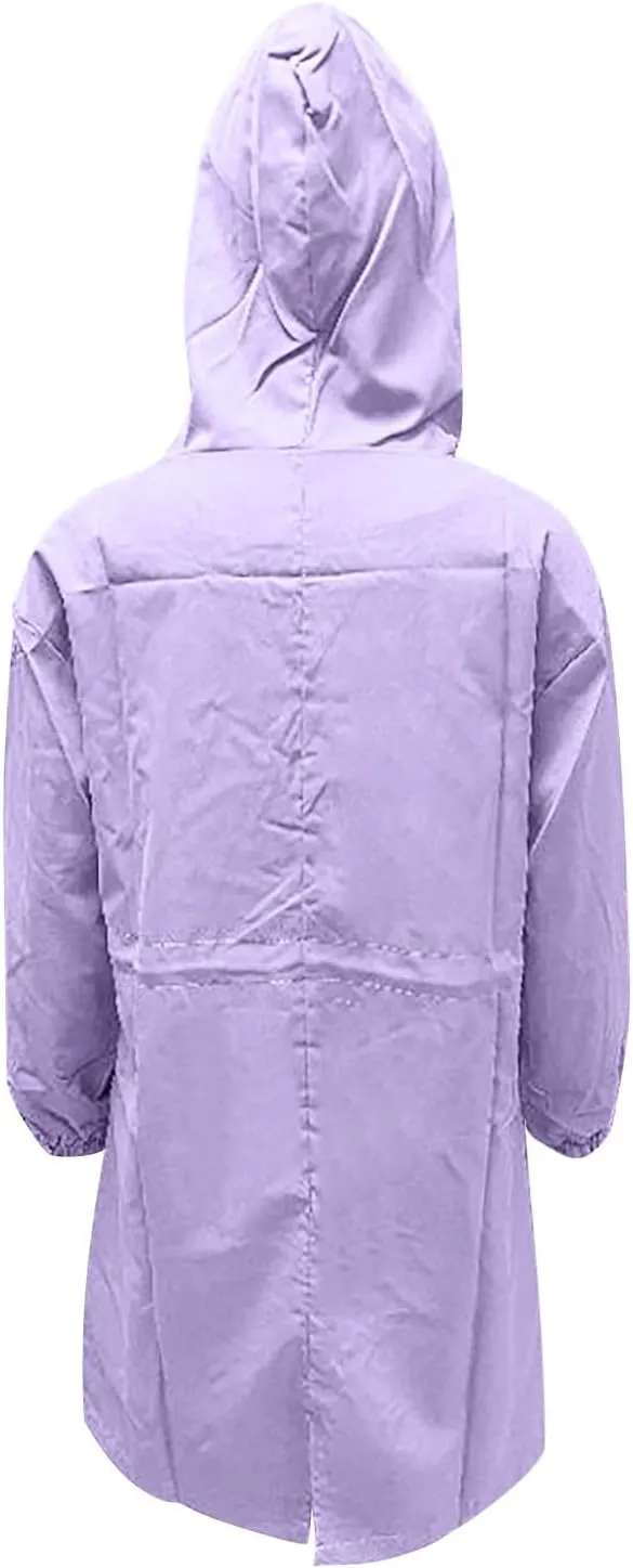 Windproof Classic Hooded Coat Outwear Womens Elegant Windbreaker Wild Winter Women'S Womens Oversized Long Trench
