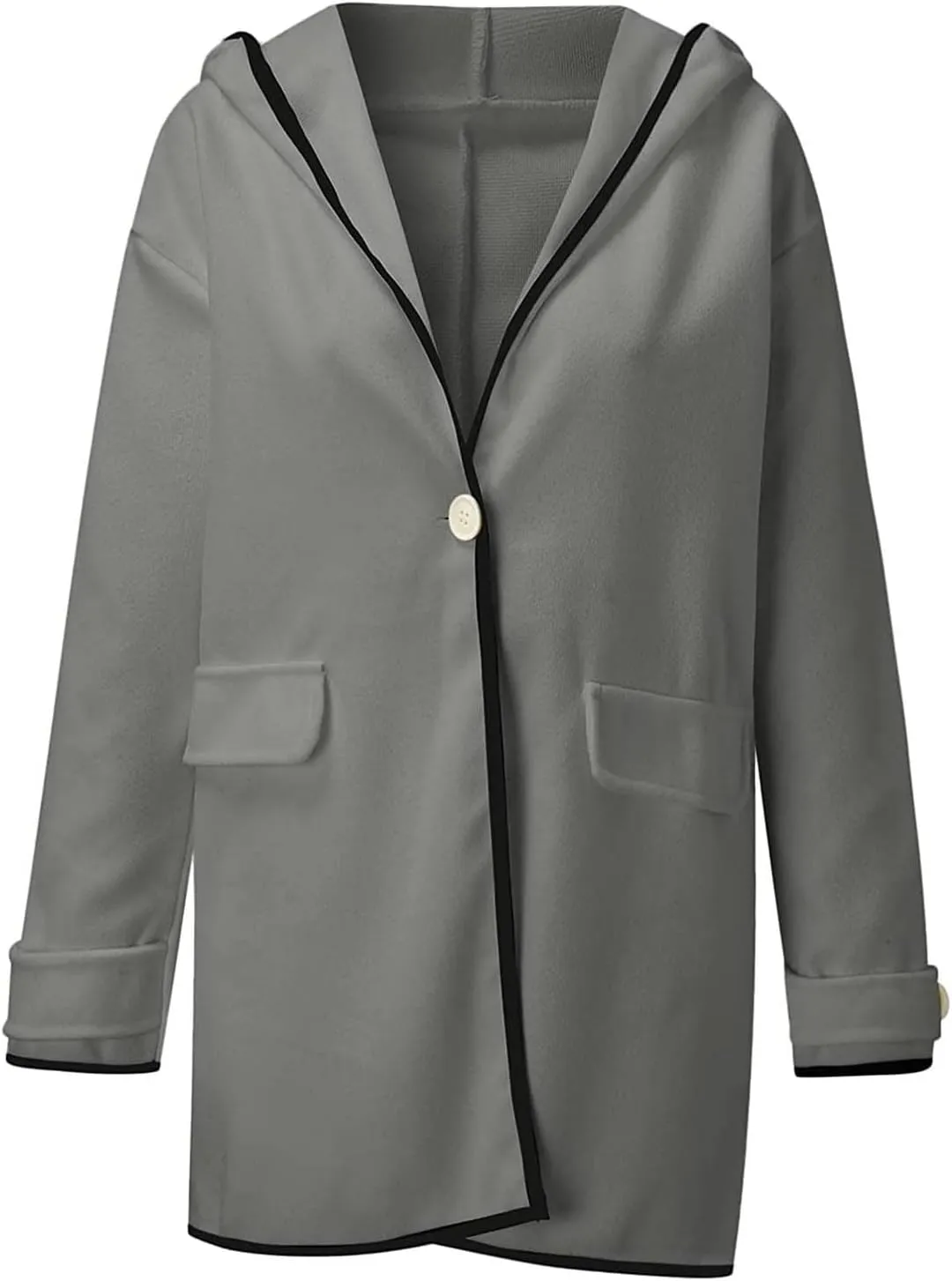 Winter Jackets For Women Womens Winter Wool Coat Trench Jacket Ladies Warm Slim Long Overcoat Outwear