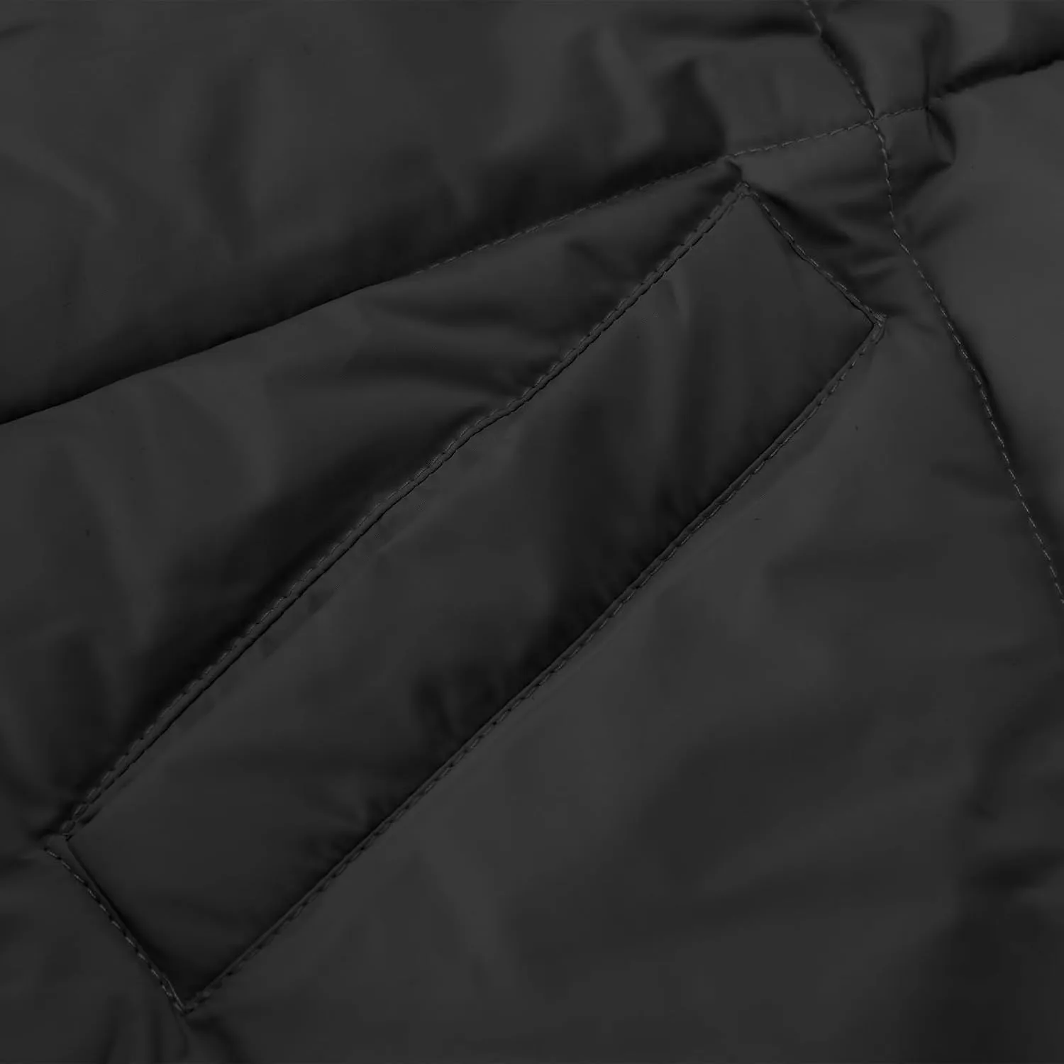 Winter Puffer Coats for Women Full Zipper Cotton-Padded Jacket Button Long Sleeve Pockets Warm Quilted Outerwear