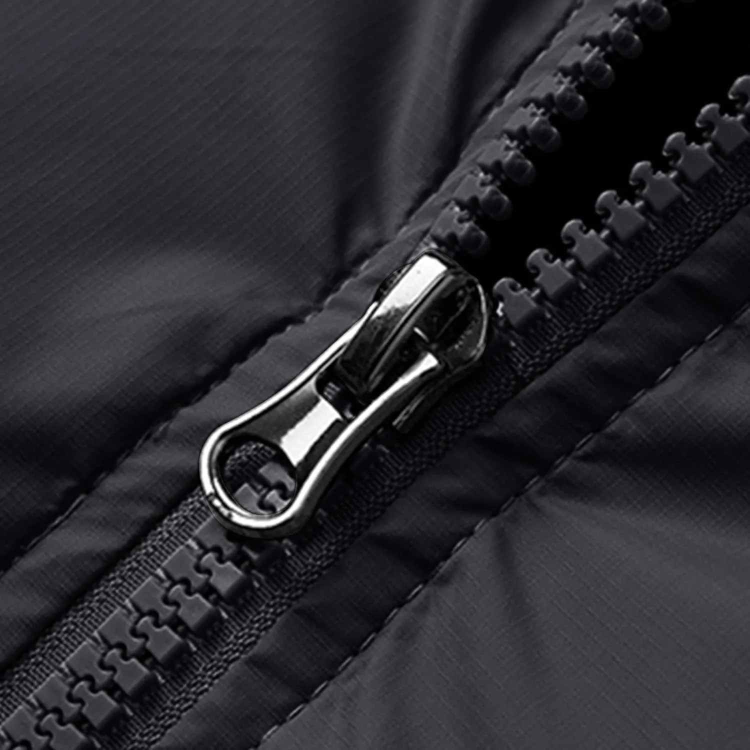Winter Quilted Insulated Jackets For Men Heavyweight Cotton Padded Jacket Stand Collar Thickened Coats For Travel Ski