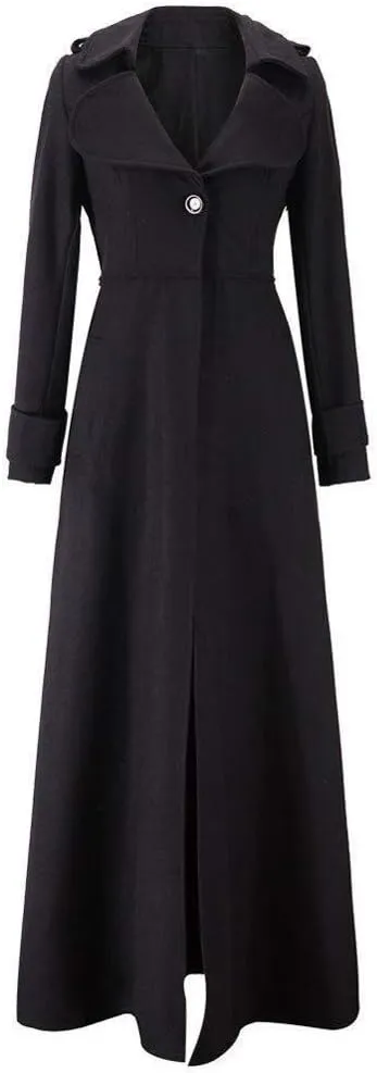 Womens Double Breasted Trench Coat Pocket Cardigan Button Top Sweater Knit Hooded Coat Slim Outerwear Coats Trench