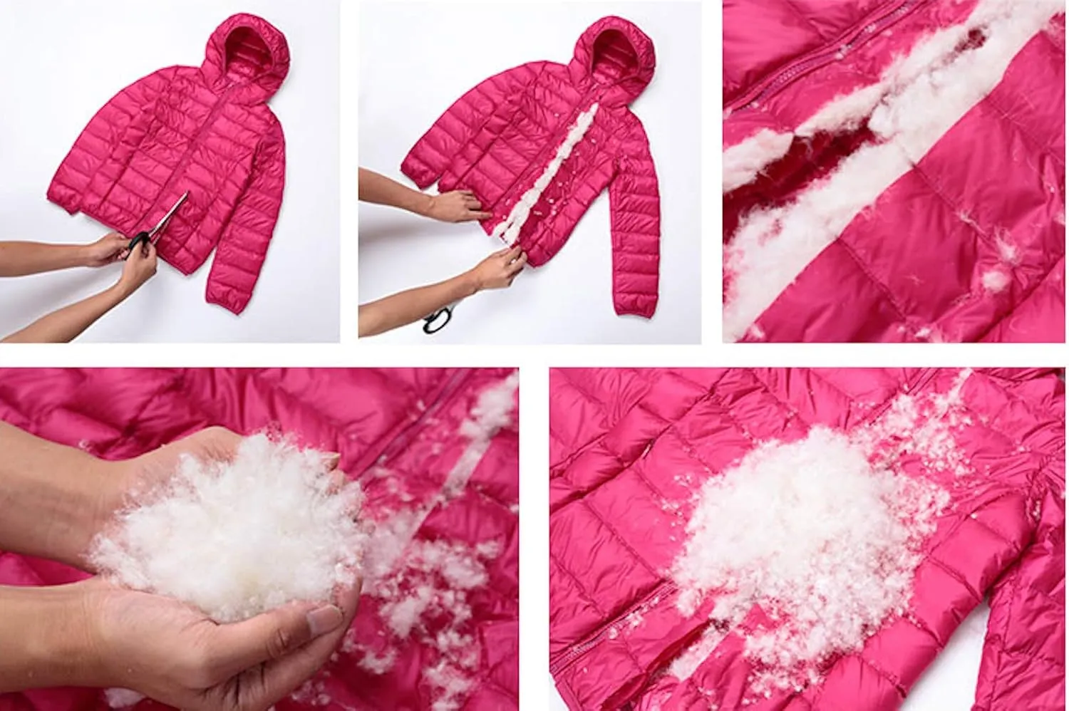 Womens Hooded Down Jacket Lightweight Duck Down Puffer Jacket Packable