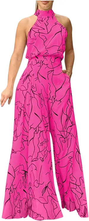 Womens Pants Coveralls Pants Unitard for Women Straight Leg Plain Long Leg Summer Fall Pants 2025