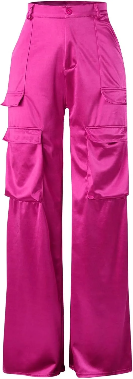 Womens Slacks Plus Size Straight Leg Joggers High Rise Beach Pants Running Pants Loose Tall Pants Workout Trousers