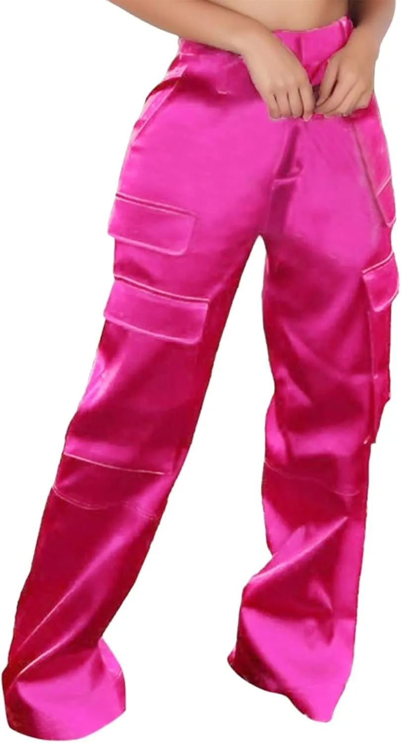 Womens Slacks Plus Size Straight Leg Joggers High Rise Beach Pants Running Pants Loose Tall Pants Workout Trousers