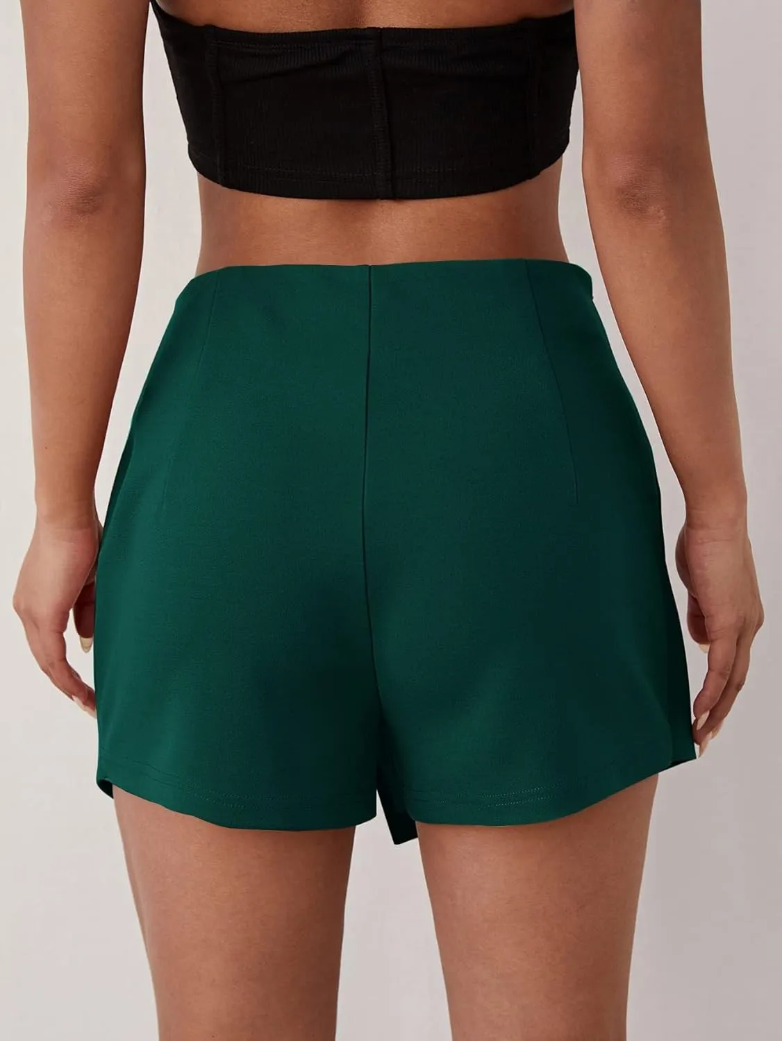 Women's Summer Trendy Comfy Women's Solid Color High Waist Casual Skort